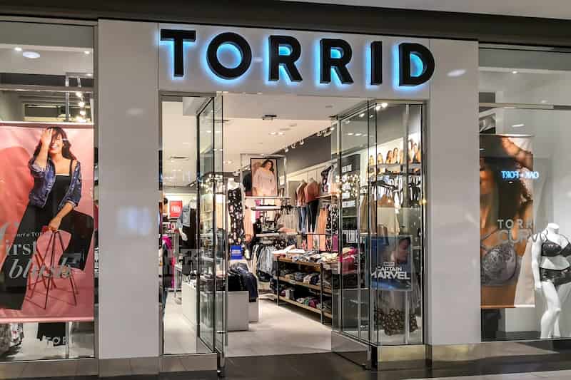Torrid Store Hours