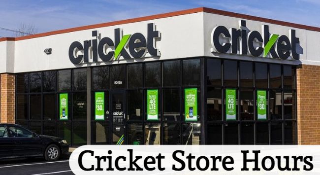 cricket store hours
