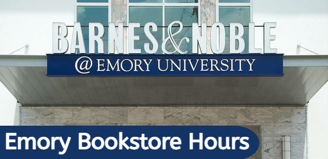 emory book store hours