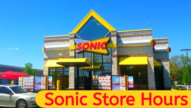 sonic store hours