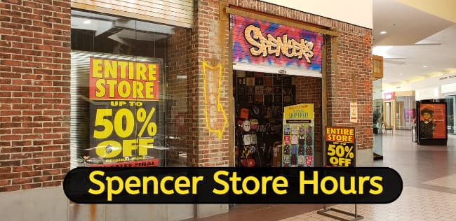 spencer store hours