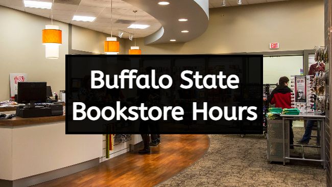 buffalo state book store hours