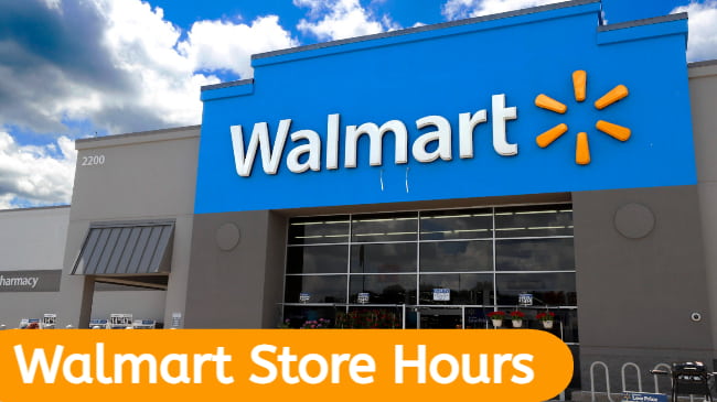 walmart store hours