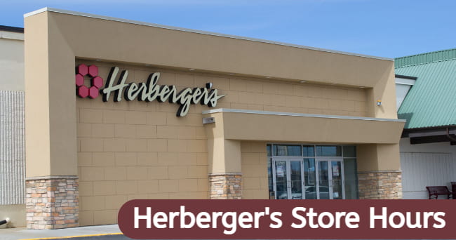 herberger's store hours