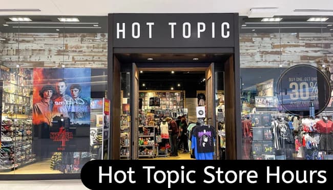 hot topic store hours