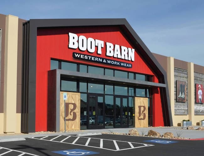  when does boot barn close 