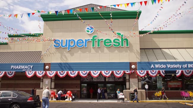  super fresh grocery stores