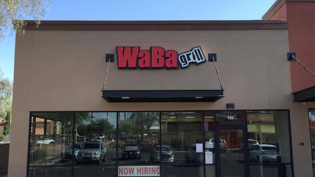  what time does waba grill close 